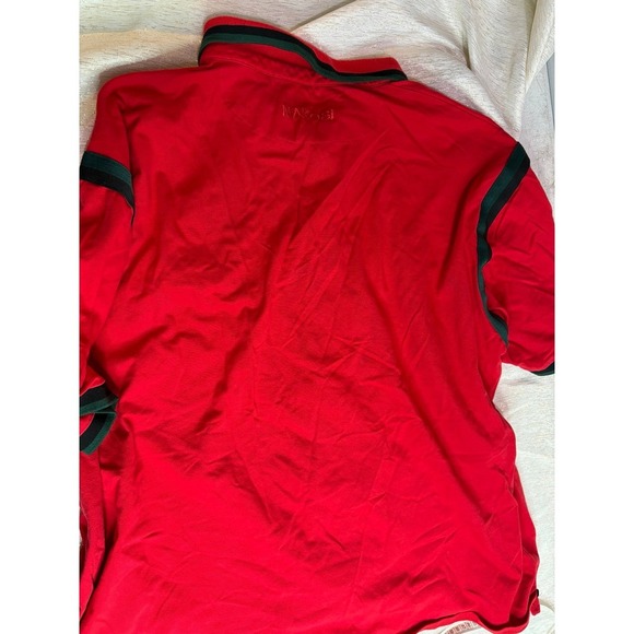 Makobi  red polo shirt size 5x cotton-95% - Picture 11 of 12
